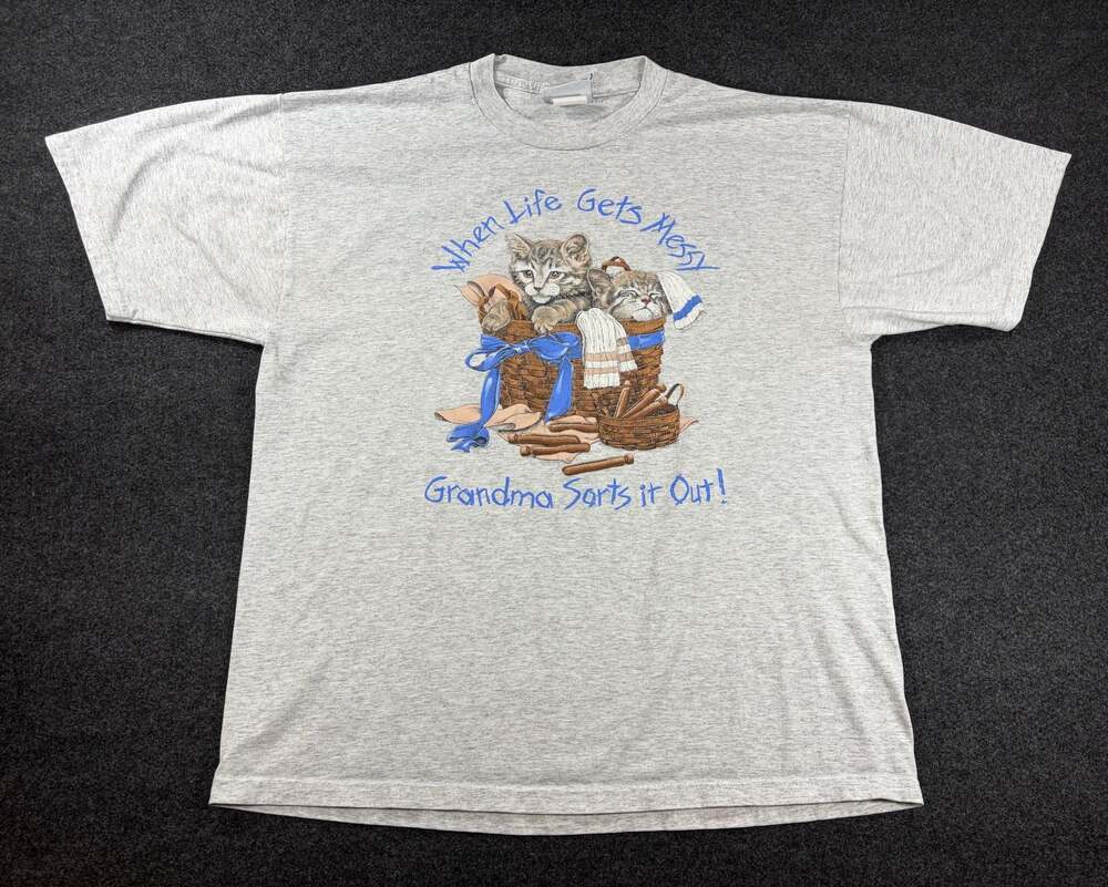 Vintage 90s Cat T-shirt